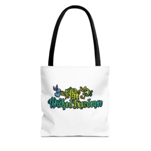 Wicked Gardener Tote Bag, Floral Tote, Gardening Gift, Eco-Friendly Bag, Garden Lover Accessory