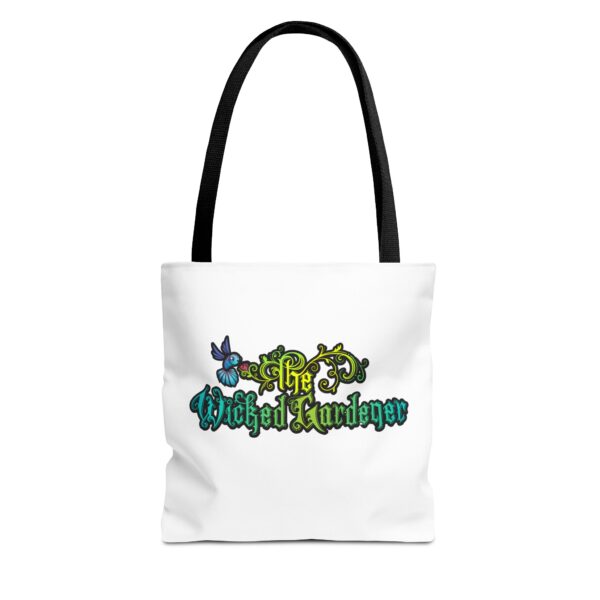 Wicked Gardener Tote Bag, Floral Tote, Gardening Gift, Eco-Friendly Bag, Garden Lover Accessory